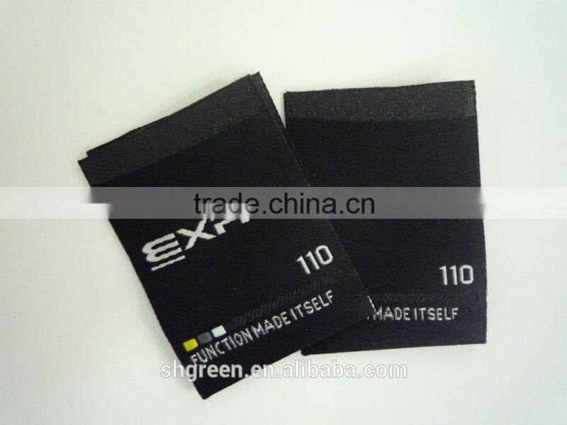 well-known nylon taffeta main woven patch