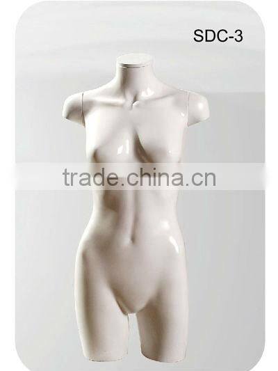 Plastic 3/4 Torso Mannequin