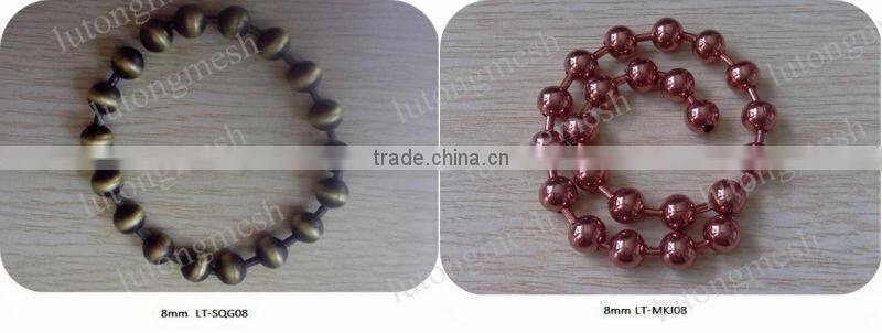 metal room divider beads