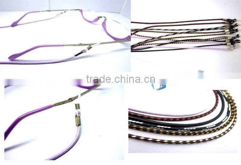 Fashion colorful nylon glasses chain and cords with high quality,anytime in stock