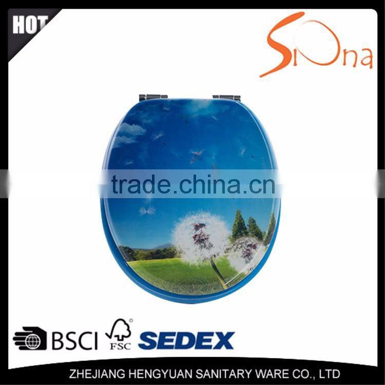 Fashion design high quality 3D motion toilet seat