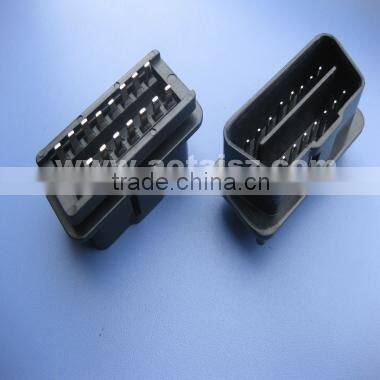 OBD2 connector smooth surface male OBD plug OBD China