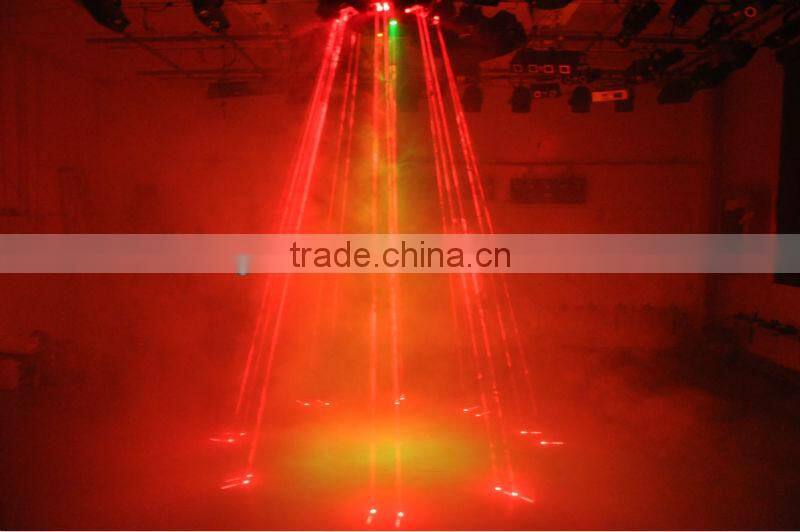 8-Claw LED Laser light/fat beam laser light-LEN835RR