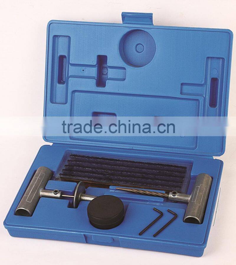 9 pcs emergency tire repair tools kit with insert tools