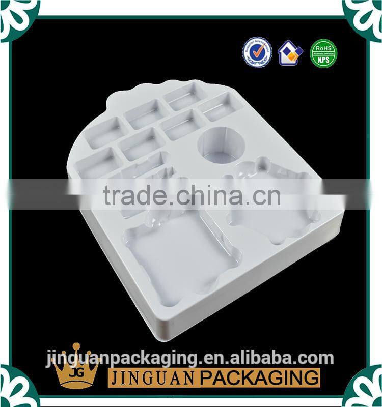 custom black PET Disposable plastic blister electronics packaging
