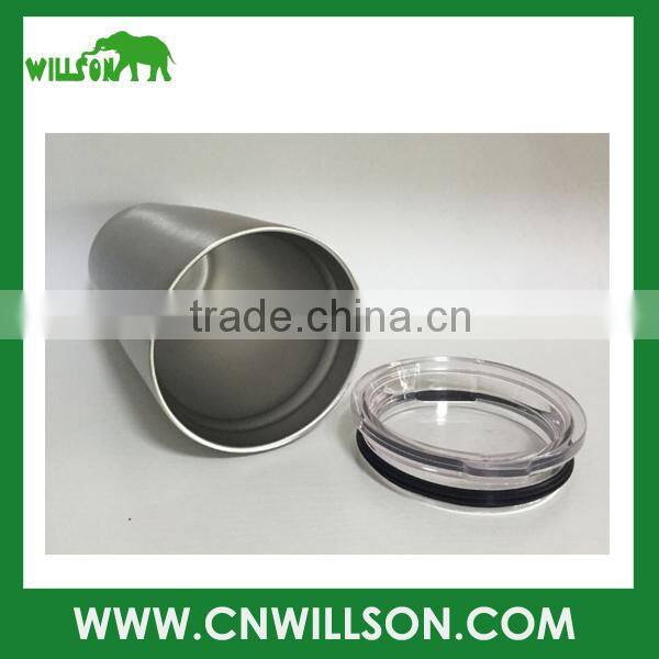 20oz 30oz Stainless Steel Tumbler Insulated Beer Mug with Stainless Steel Straw