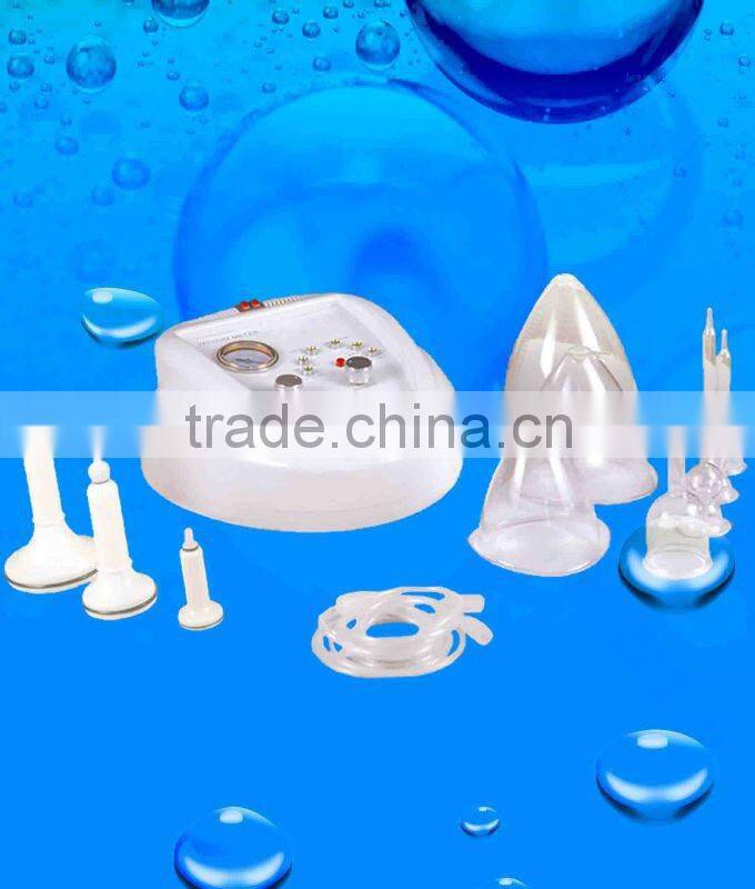Vacuum vibrating breast massager enlarge breast