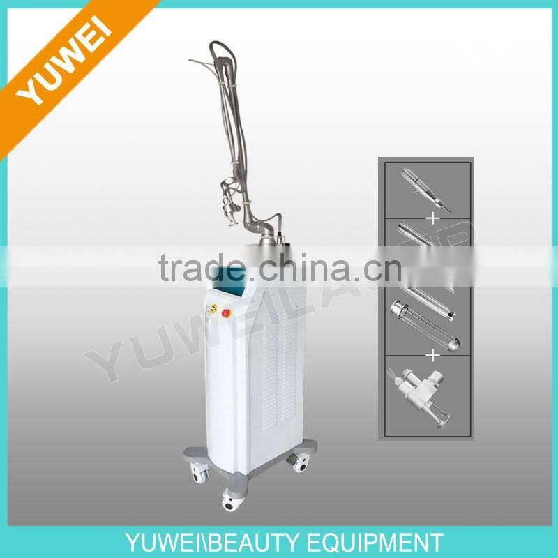 YUWEI New generation acne scar treatments galvanic vaginal rejuvenation co2 laser device