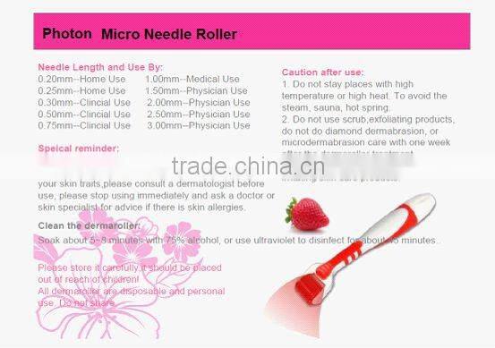 L001 latest high quality derma roller with micro-needles