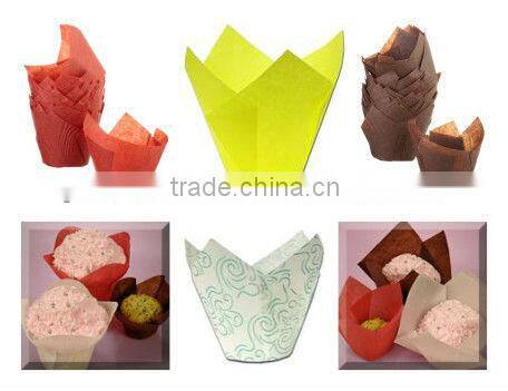 Baking Arts Hollow Cupcake Cups Muffin Paper Cupcake Wrapper for Memorial Day