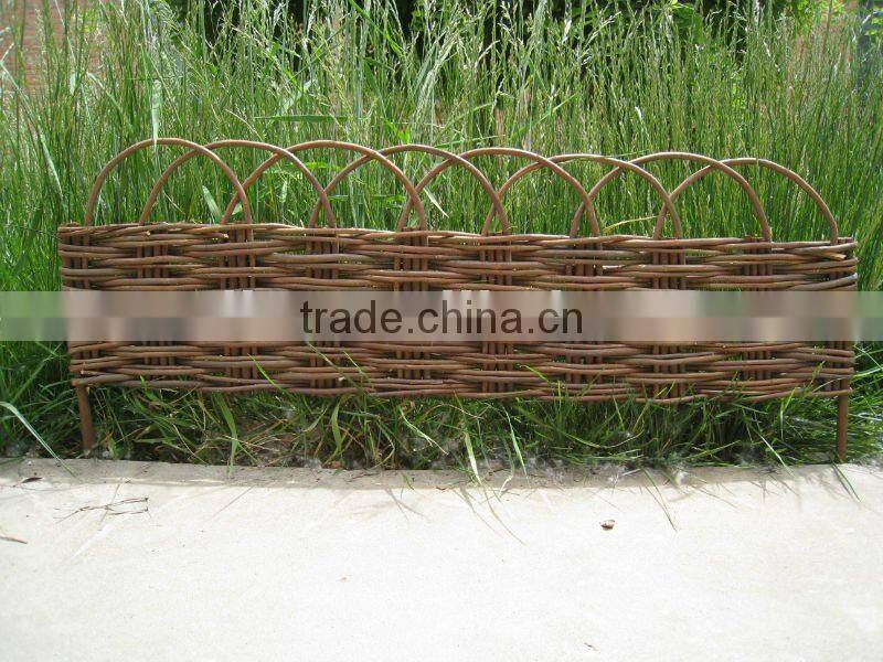 willow border/wicker hurdle