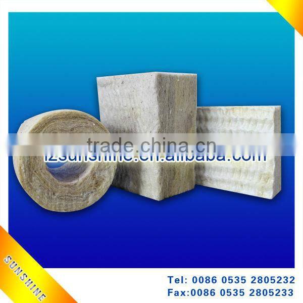 Mineral Wool 125 kg/m3 density/Heat preservation mineral wool board