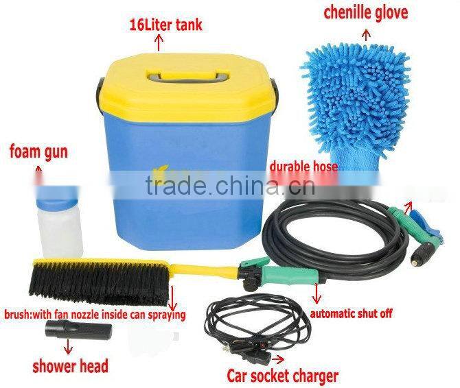 16L portable car cleaning machine 12V