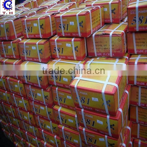 farm machinery rotaty tille blade 581 power tiller blade