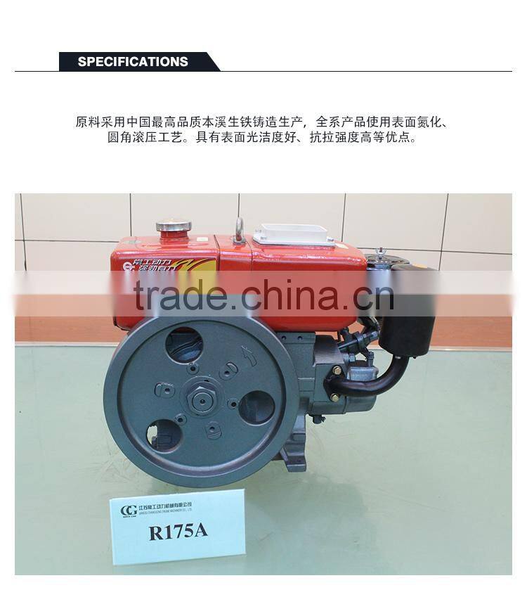 R175 for sale diesel engine R175 Water-cooled Diesel Engine