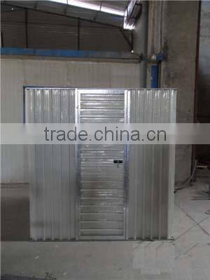 Vertical hinged door shed,DIY shed