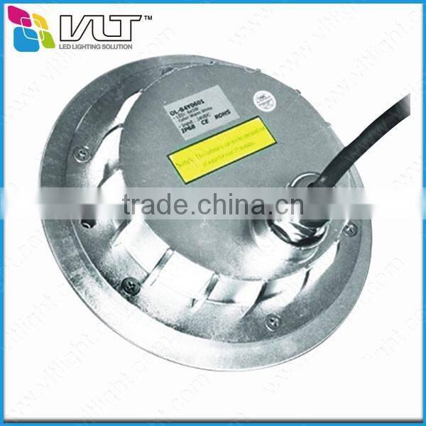 China manufacture RUW-A0018 Single or RGB 3in1 color 18w stainless steel led tub underwater light