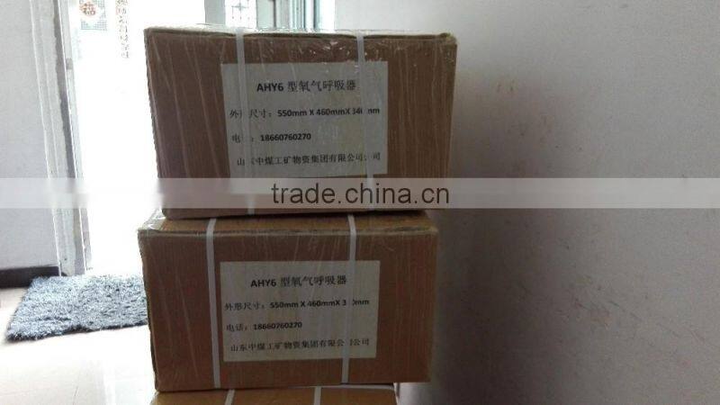 Mining use ADY-6 oxygen respirator with competitive price