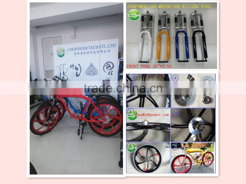 26" complete Super Bike for 2 stroke and 4 stroke engine kit/ complete bike with mag wheel