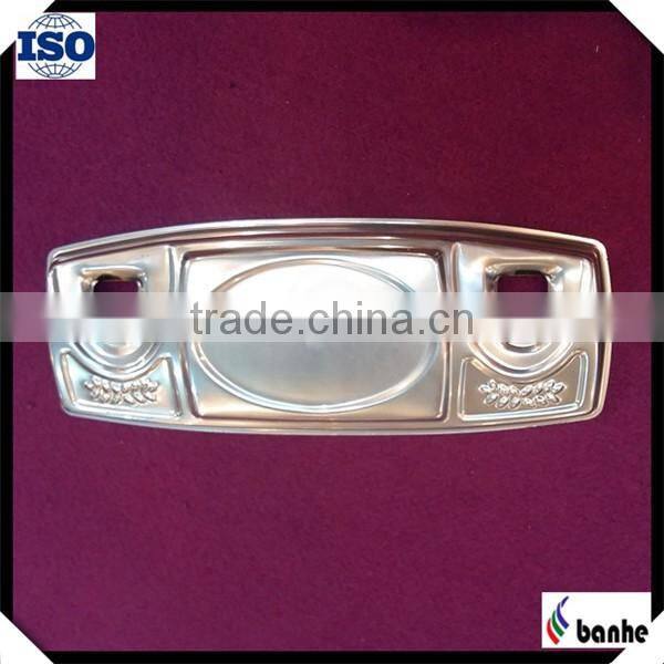 Customized steel stamping part with coating for decoration