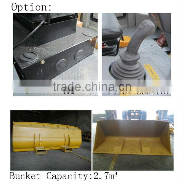 heavy equipment stone block chinese loader JGM751FT16 can lift 16 tons
