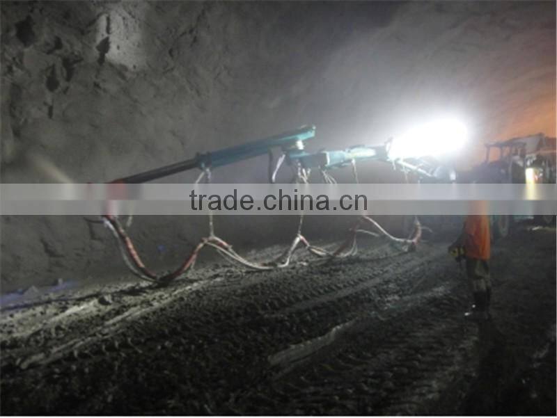 HSC-2013 tunnel construction shotcrete equipment wet mix concrete spray system with robot arm