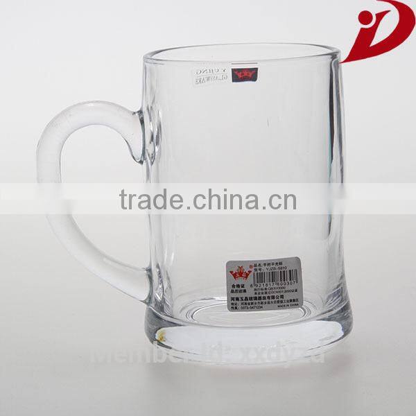 Solid glass and Reliable brand glass cup mug