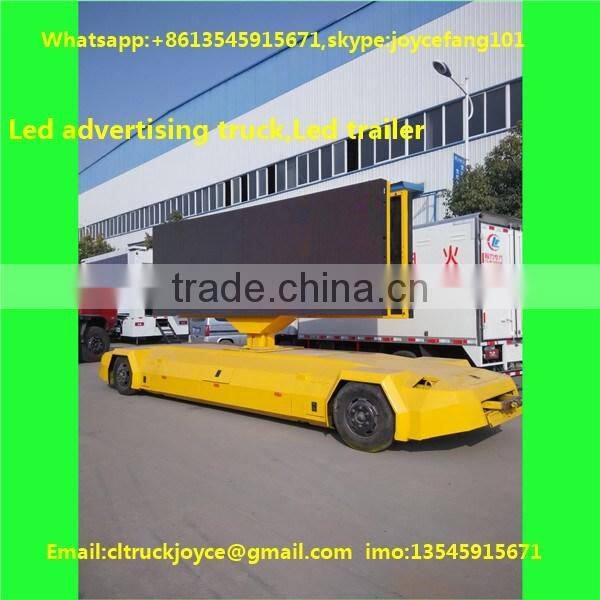P12mm Outdoor Fullcolor Advertising Led Mobile Billboard For Truck