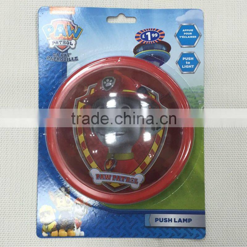 Colorful Cartoon LED Push Touch Night Light