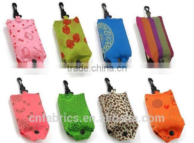 China Supplier cheap Custom made Foldable Polyester Shopping Bag