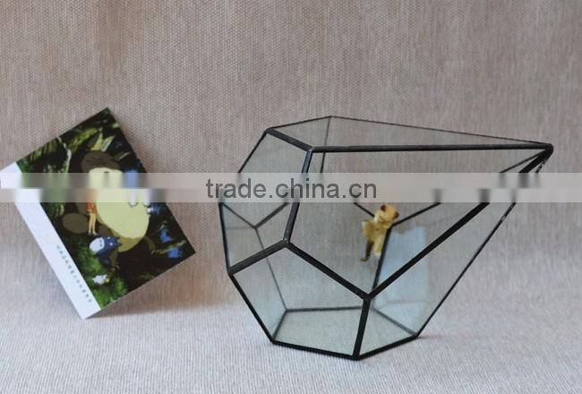 Glass vases terrarium ornament indoor plant greenhouse handblown glass terrarium