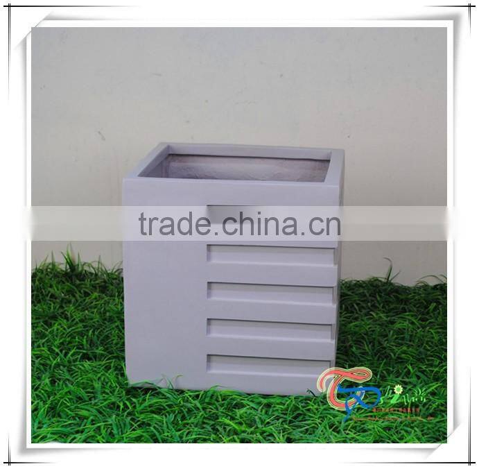 Fiberglass Rib Indoor flower pot