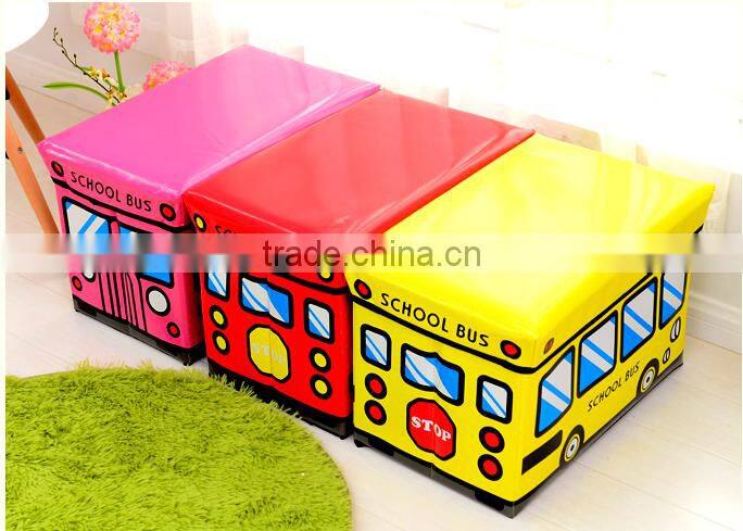 Q1125 coated multifunctional lovely cloth storage box