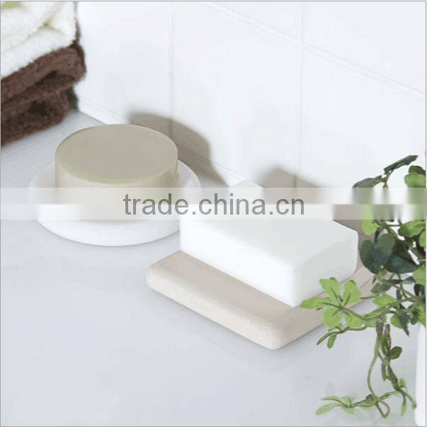 Creative household Moisture absorbent odor removal Diatomite soap holder eco-friendly materials diatomite soap box