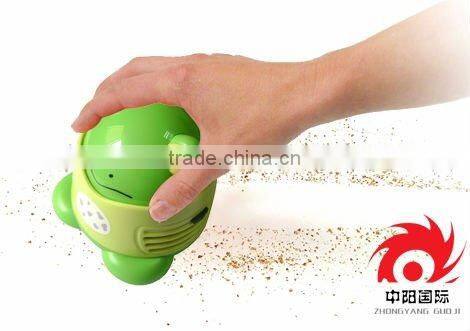 plastic Chinese Handy Frog Mini portable Vacuum Cleaner