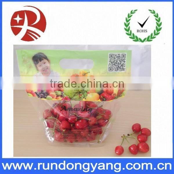 Customized Fruit Packaging Bag for grape/cherry/fruit