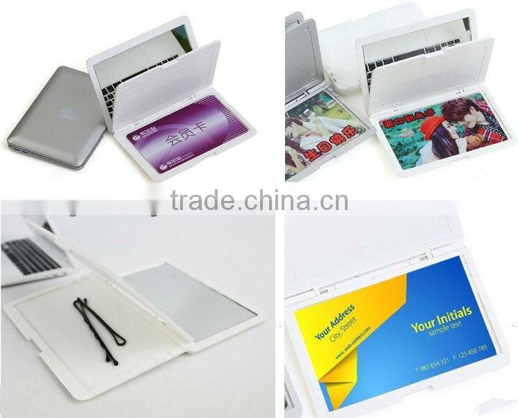 supply test ultraviolet (uv) notebook mirror / Makeup mirror