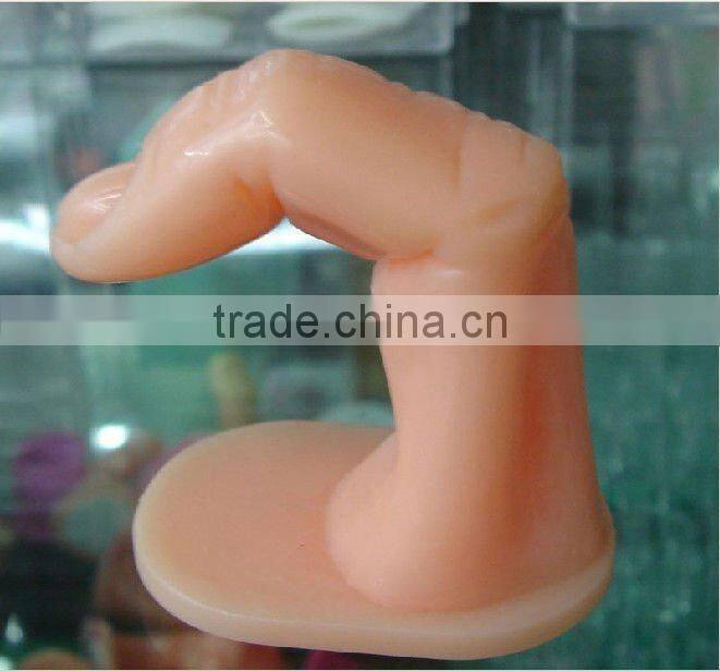 nail tools rubber practice finger