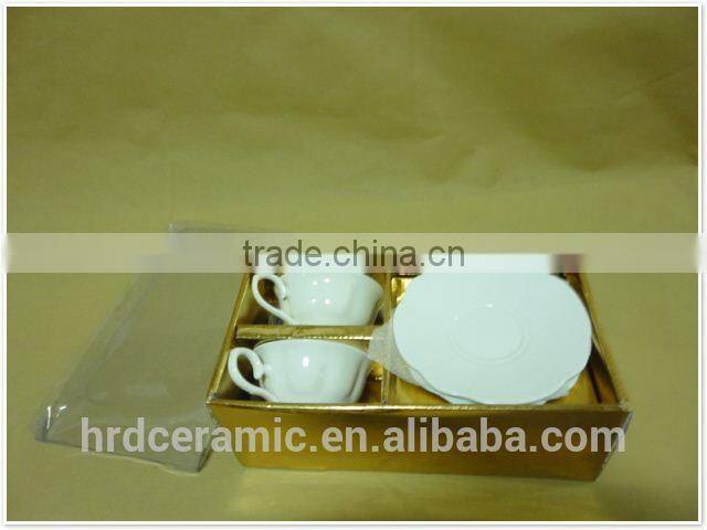 2014 modern white olden design china dinner set porcelain