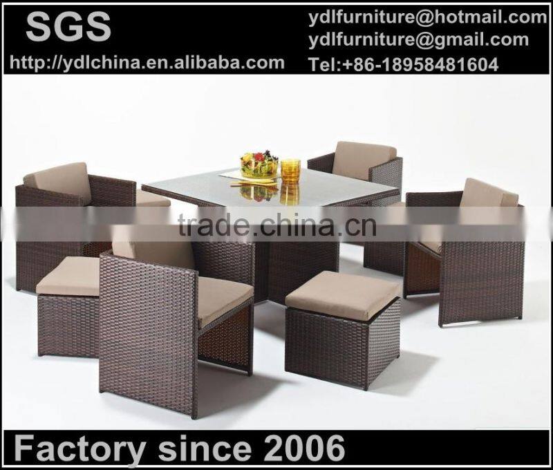 garden dinner table and chairs