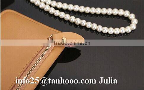 Handmade leather wallet/women slim wallet money clip