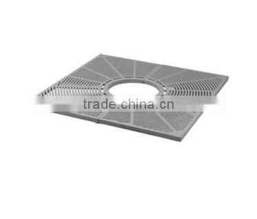 square cast iron tree grate