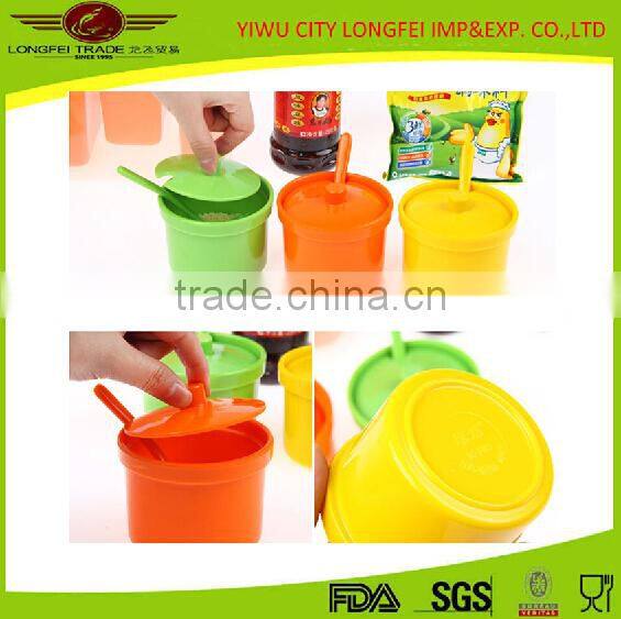 2016 Hot Spice Tools Indian Plastic Spice Box Melamine Cruet