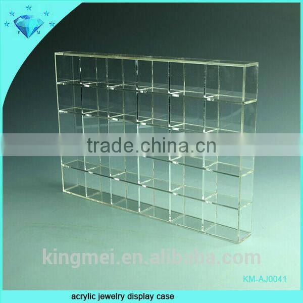 Acrylic makeup cosmetic display stand