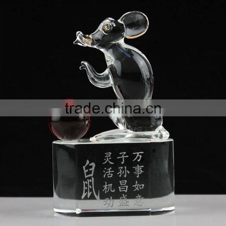 K9 crystal horse ornament for home decoration