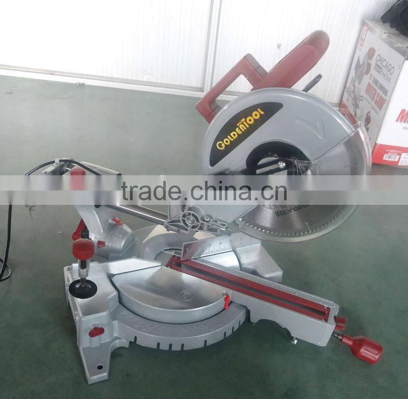 255mm 1900w Power Mini Circular Saw Machine Wood Cutting Small Electric 10" Sliding Miter Saw