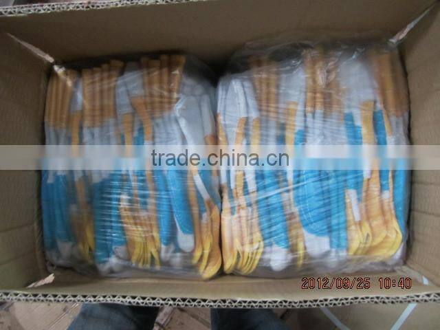 DDsafety Hot Sale 2017 Cow Split Leather With Reinforcement Palm Safety Glove