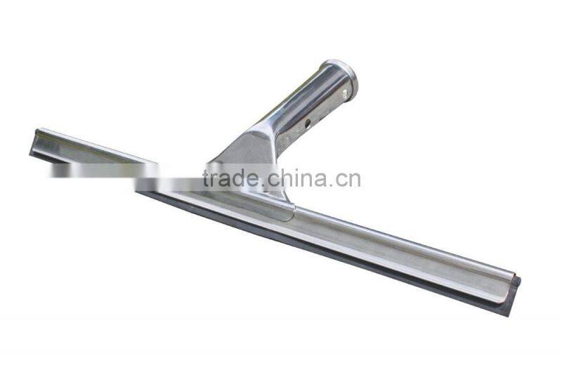 Glass curtain wall squeegee cleaner