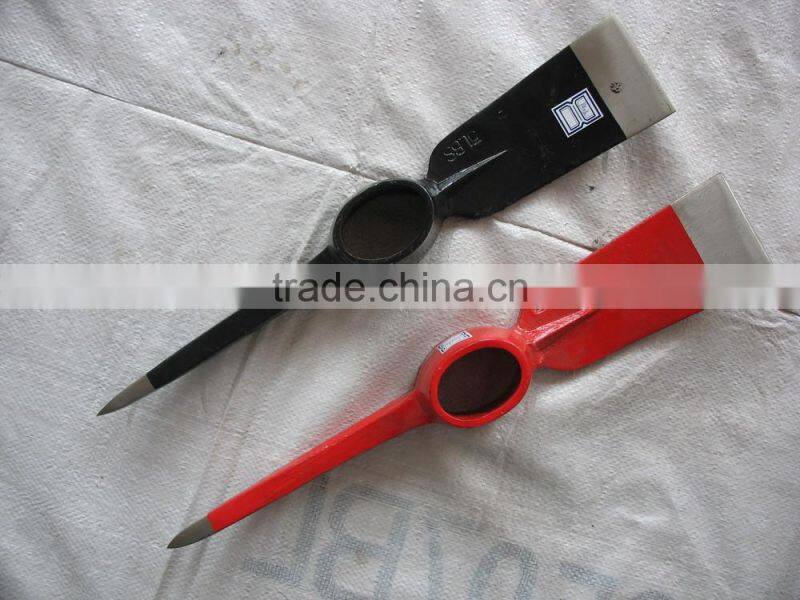 High quality hot sale steel roll forged steel P406 pickaxe