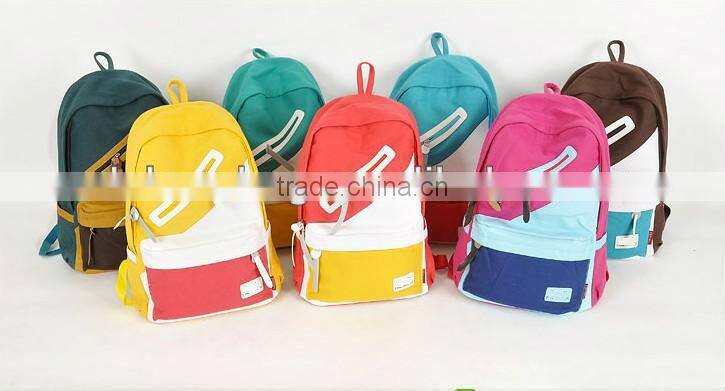 2014 new design sport backpack for teen-agers with polyester material